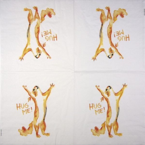 Paper Napkin - Matilda Svensson: Hug Me!