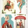 Rice Paper - Pin Up  Christmas