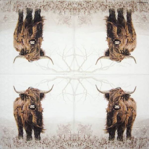 Single Decoupage Napkin - Highlander