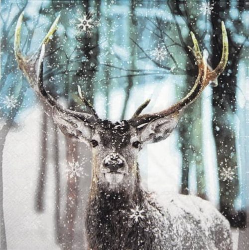 Lunch Napkins (20) - Deer Winter