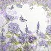 Cocktail Napkins (20) - Purple Wildflowers