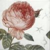 Paper Napkin Pink rose head