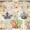 Rice Paper - Shabby Crowns