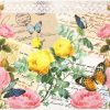 Rice Paper - Colorful Roses on Cards
