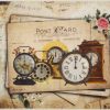 Rice Paper - Old Clocks