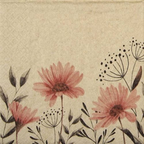 Lunch Napkins (20) - Delicate Flowers