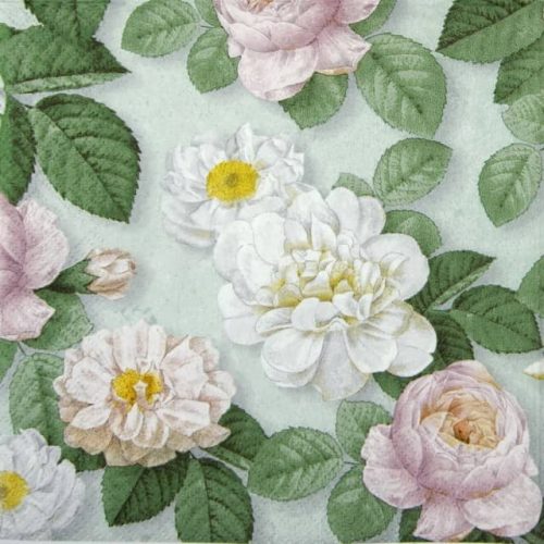 Paper Napkin - La Rosa mint