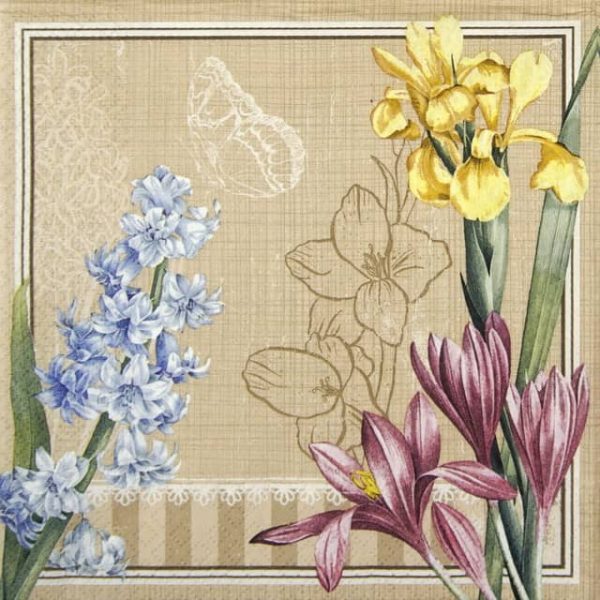 Paper Napkin - Spring Scene