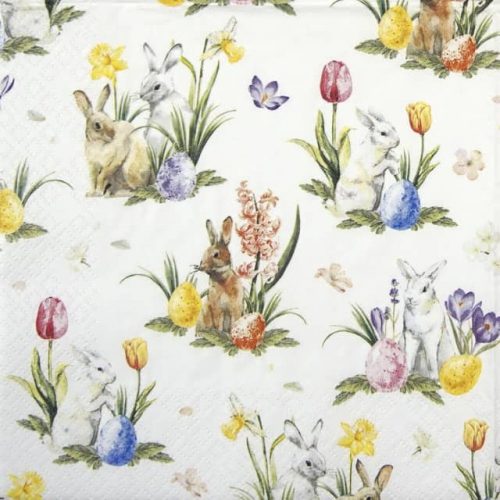 Single Decoupage Napkin - World of Easter