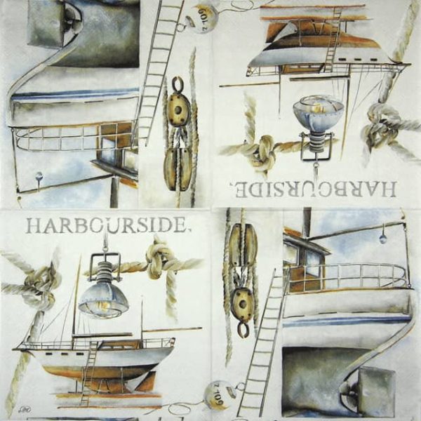 Paper Napkin - Harbour side - Image 2