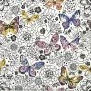 Paper Napkin - Graphic butterflies