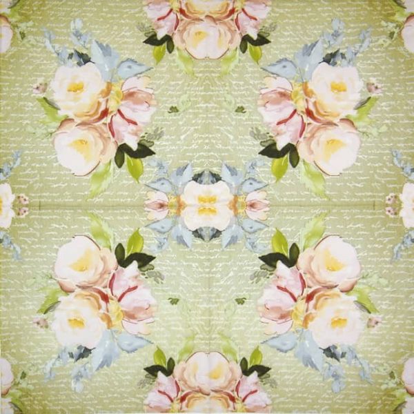 Paper Napkin - Vintage Roses