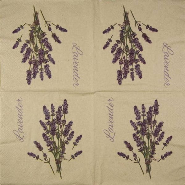 Paper Napkin - We Care Lavender for You - Image 2