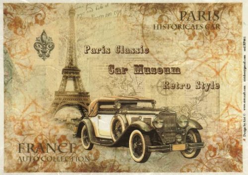 Rice Paper - Paris Historical Car
