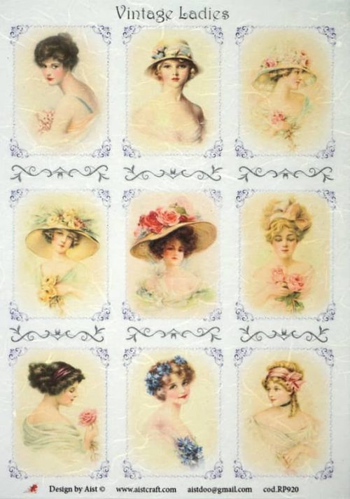 Rice Paper - Vintage Ladies