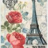 Rice Paper - Vintage Paris & Roses-