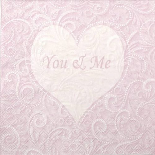 Paper Napkin - You & Me Rose