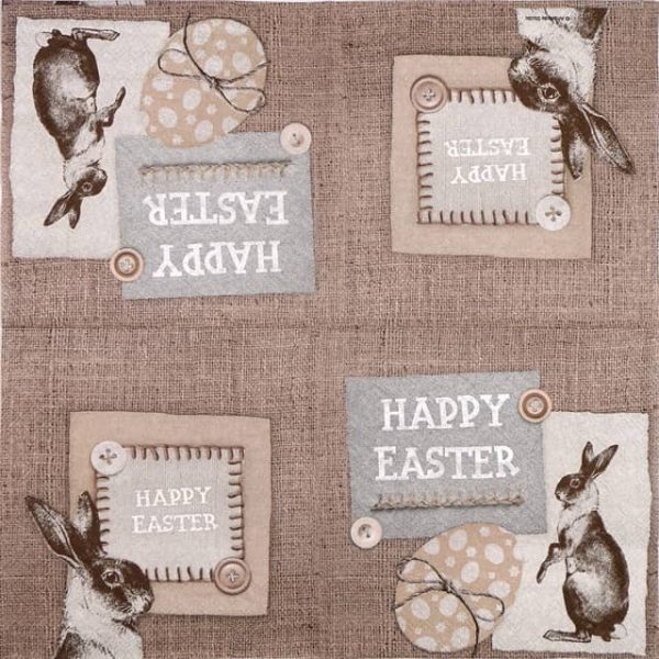 Paper Napkin - Happy Easter