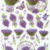 Rice Paper - Lavender Stamperia DFSA4175