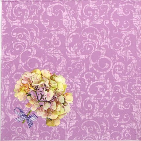 Lunch Napkins (20) - Hydrangea Flowers