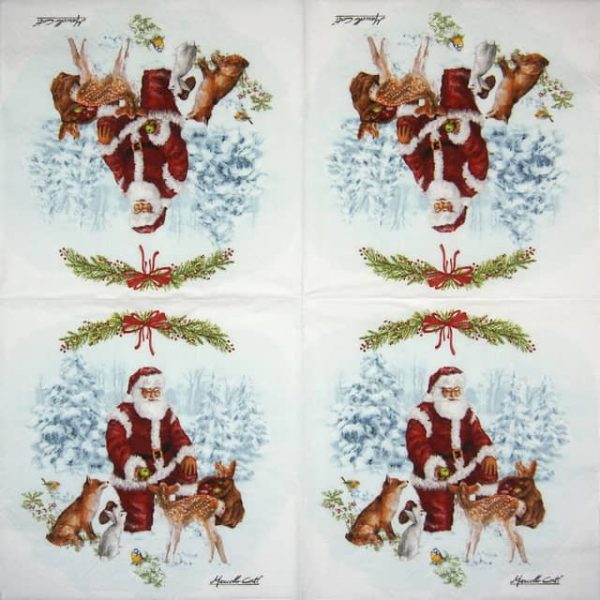 Paper Napkin - Christmas Carol