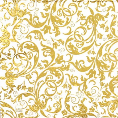 Paper Napkin - Arabesque Gold