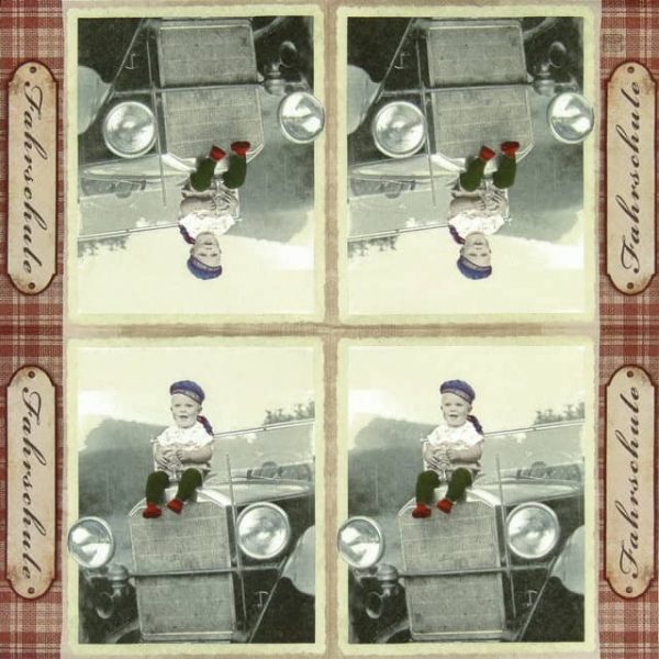 Paper Napkin - Bobbie's Car