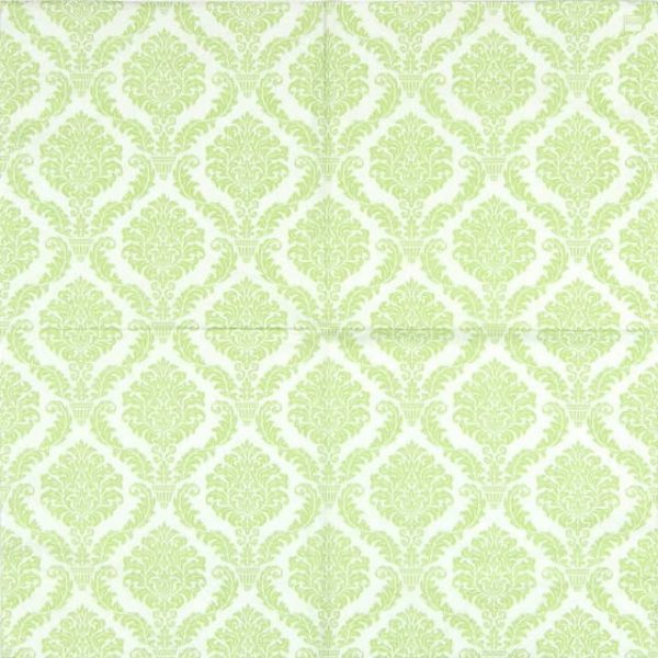 Paper Napkin - Elegant Light Green