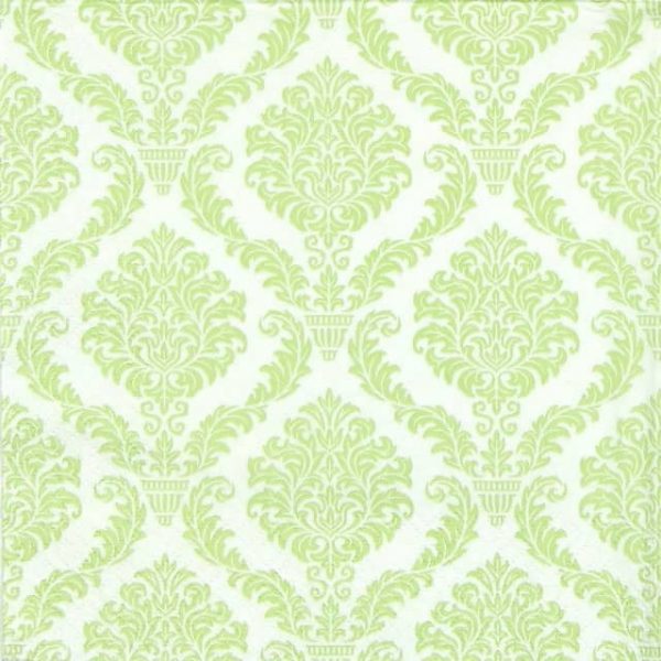 Paper Napkin - Elegant Light Green