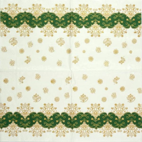 Paper Napkin - Acantha Green