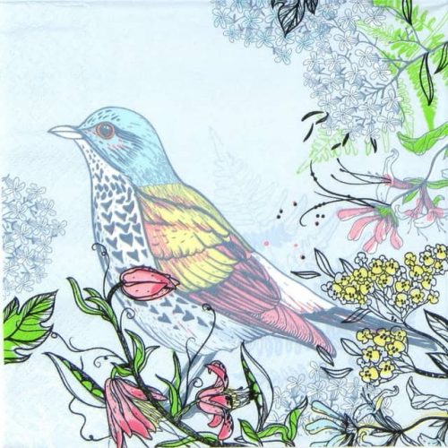 Paper Napkin - Forest Bird