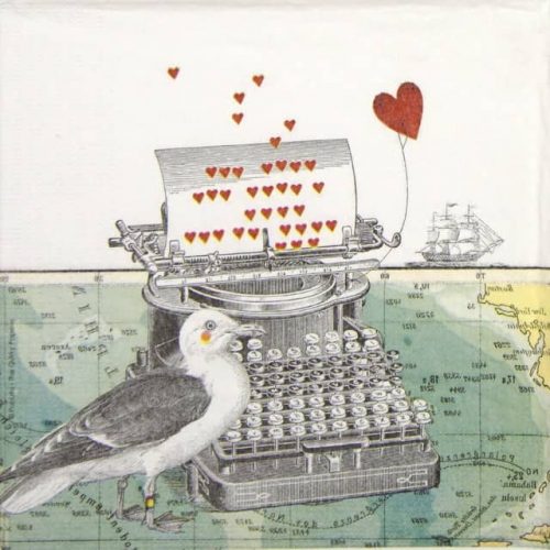 Paper Napkin - Pabuku: Just Love You