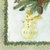Paper Napkin - Christmas Snowman