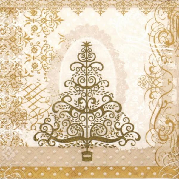 Lunch Napkins (20) - Baroque Tree