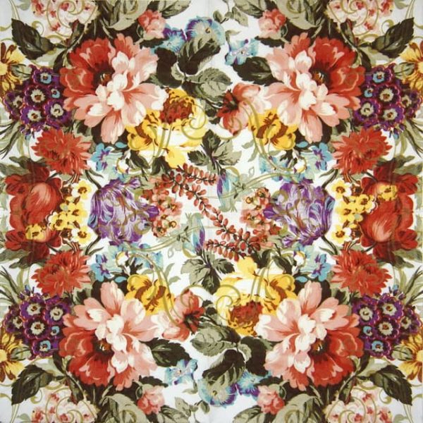 Paper Napkin - Ornate florals