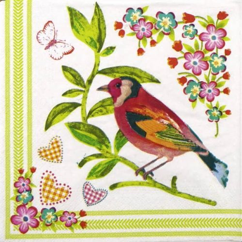 Lunch Napkins (20) - Love Bird