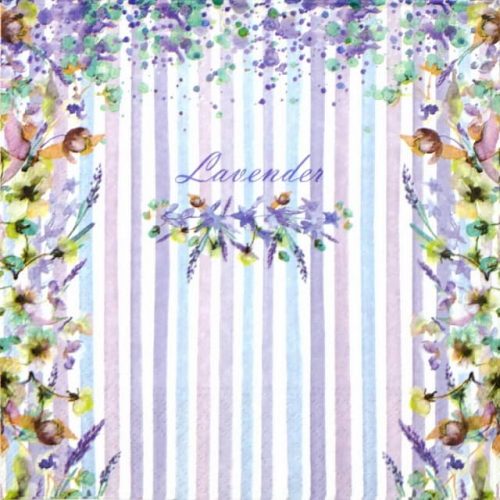 Lunch Napkins (20) - Lavender