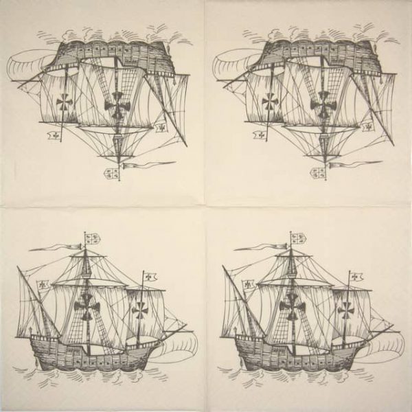 Lunch Napkins (20) - Sailing Ship