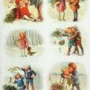 Rice Paper - Vintage Winter Friends