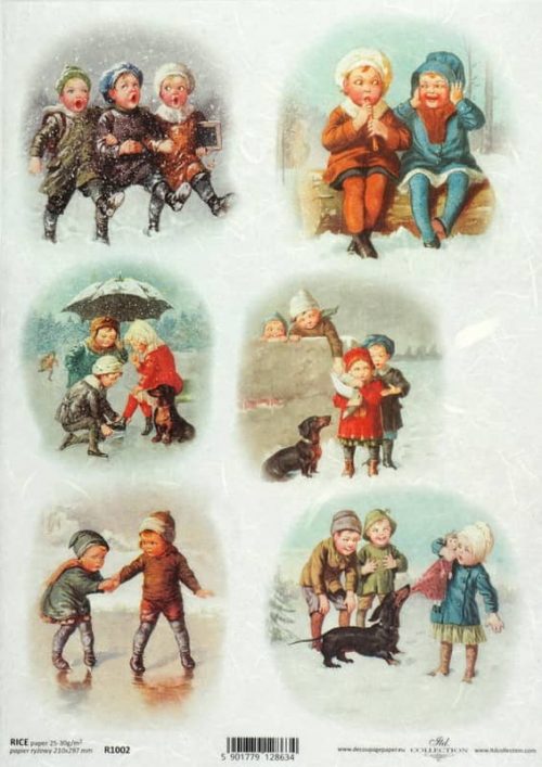 Rice Paper - Vintage Winter Playing