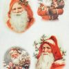 Rice Paper - Vintage Working Santa - R1004