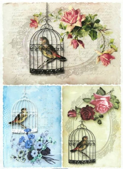 Rice Paper - Birdcages