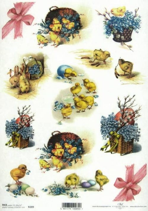 Rice Paper - Easter Chicks