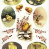 Rice Paper - Easter Flowers with Eggs