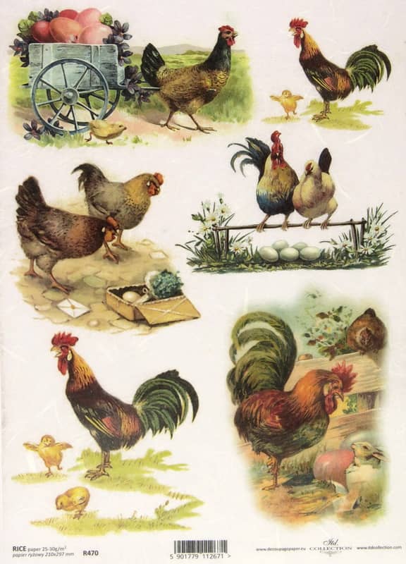 Rice Paper - Easter Chicken Farm