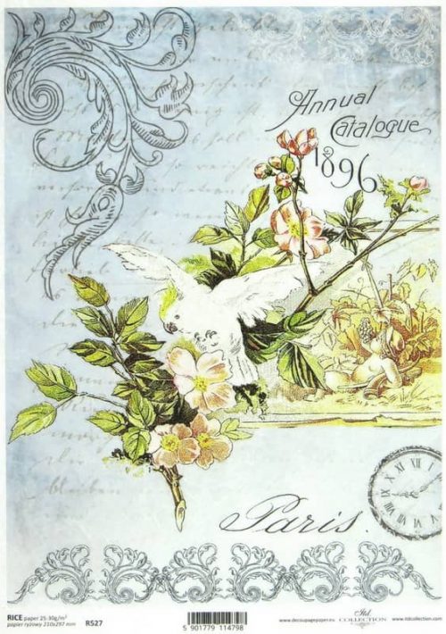 Rice Paper - Vintage Annual Catalogue 1896