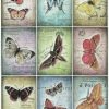 Rice Paper - Vintage Butterflies