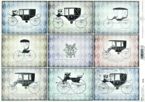 Rice Paper - Vintage Carriage