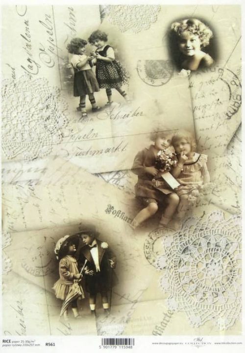 Rice Paper - Postcard and Lace 2