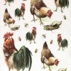 Rice Paper - Roosters